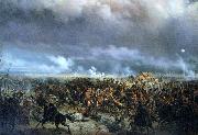 Bogdan Villevalde Battle of Grochew oil on canvas